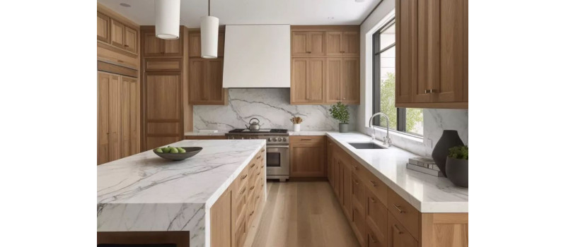 How to Create a Bright, Airy Kitchen with White Oak Cabinets?